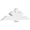 Ekena Millwork Kennewick Architectural Grade PVC Gable Bracket, 60"W x 17 1/2"H x 4"D x 6"F, 7/12 Pitch GBP060X18X0406KEN00 - alternate 1